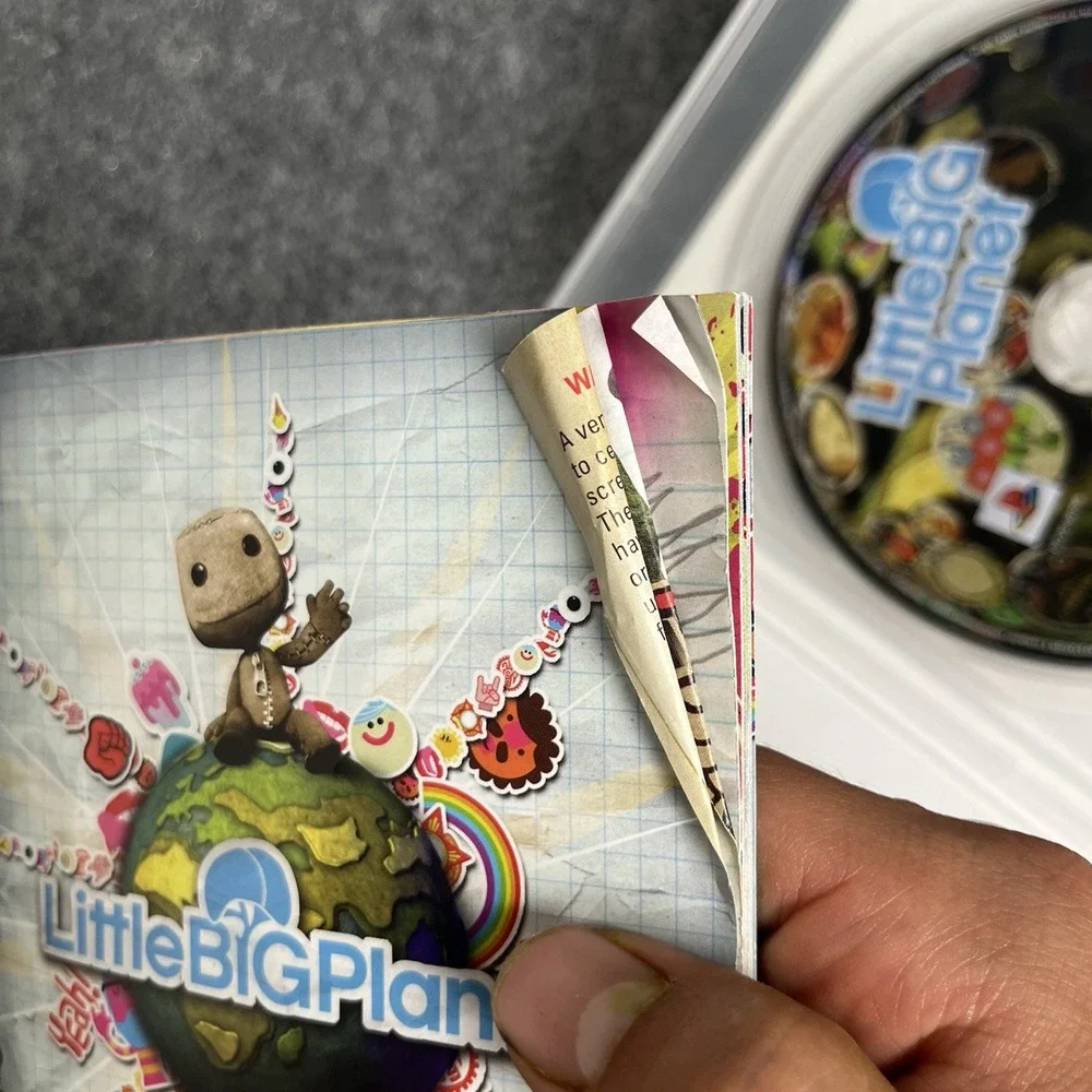 Little Big Planet PlayStation 3 PS3 Game CIB Tested Works!